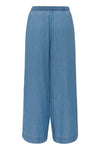 Kaffe Jade Denim Pants - Medium Blue Chambray