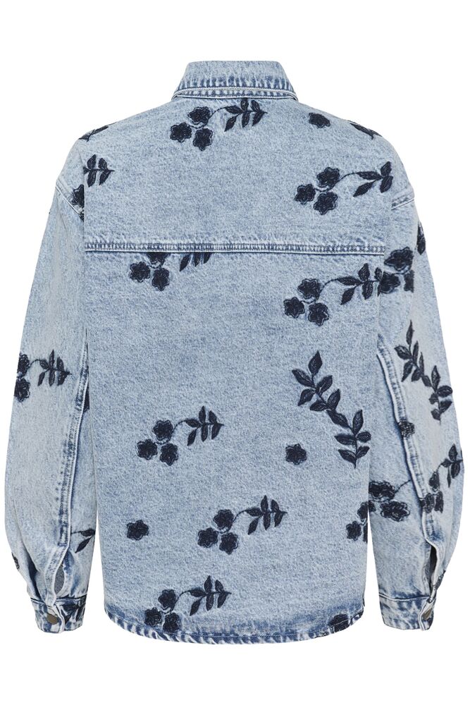 Kaffe Babena Denim Jacket - Blue Denim