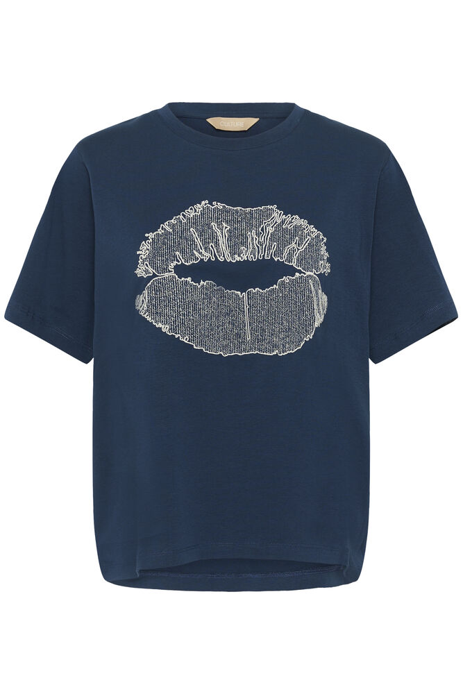 Culture Emba Gith T-shirt - Dress Blues