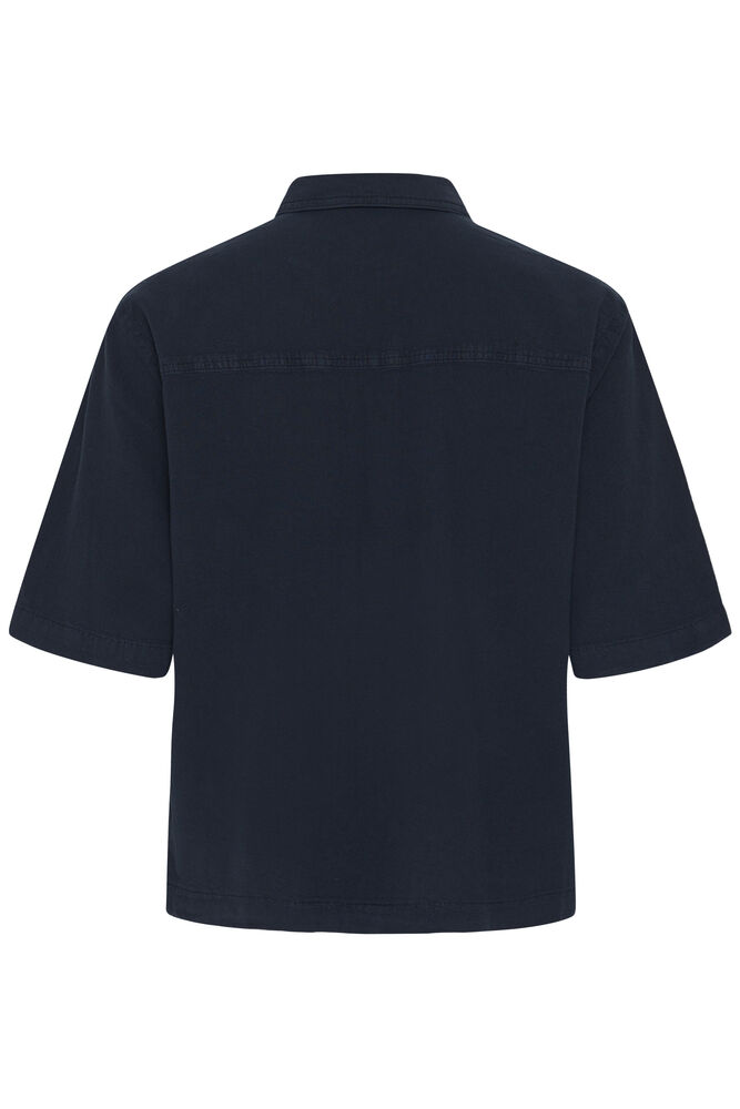Kaffe Naya Liah Shirt - Midnight Marine