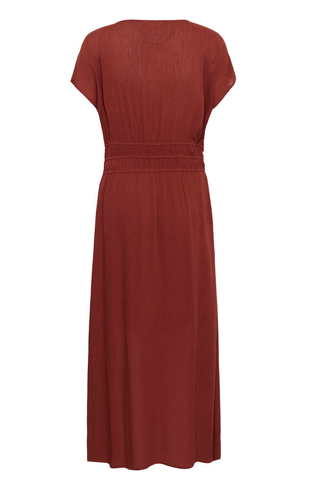 Cream Allie Dress - Brandy Snifter