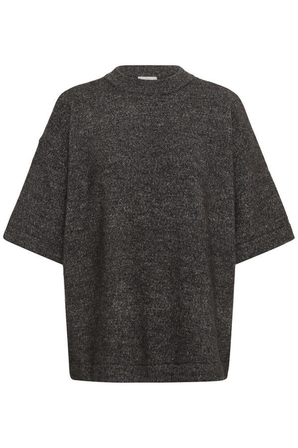 Kaffe Niel Pullover - Dark Grey Melange