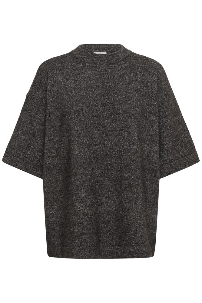 Kaffe Niel Pullover - Dark Grey Melange