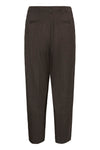 Kaffe Lenora 7/8 Pants - Dark Grey Check