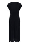 Cream Allie Dress - Pitch Black