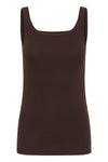 Kaffe Carna Tank Top - Coffee Bean