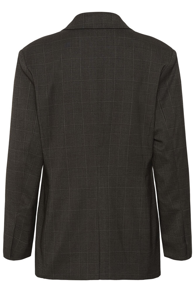 Kaffe Lenora Blazer - Dark Grey Check