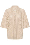 Cream Jauie Knit Shirt - Perfectly Pale