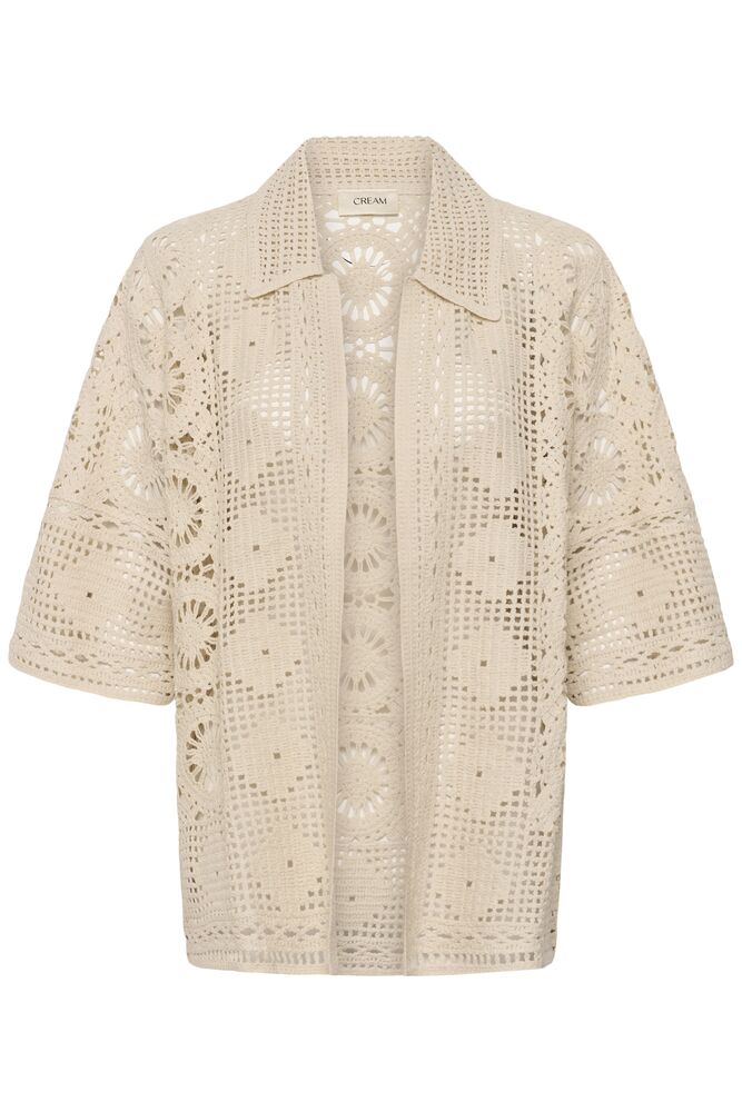 Cream Jauie Knit Shirt - Perfectly Pale