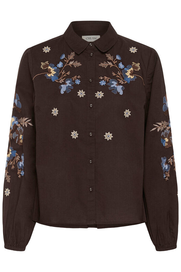 Cream Peona Shirt - Java
