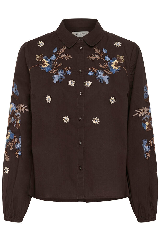 Cream Peona Shirt - Java