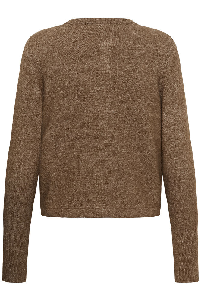 Kaffe Niel Knit Cardigan - Beige Melange