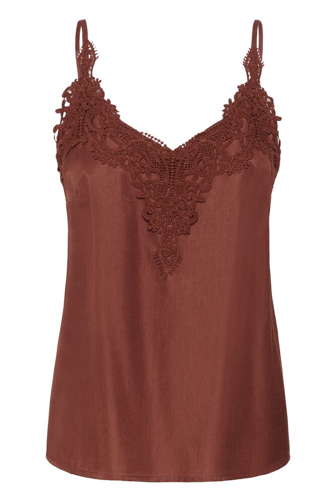 Cream Anna Top - Brandy Snifter
