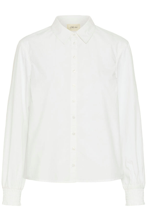 Cream Linna Shirt - Snow White