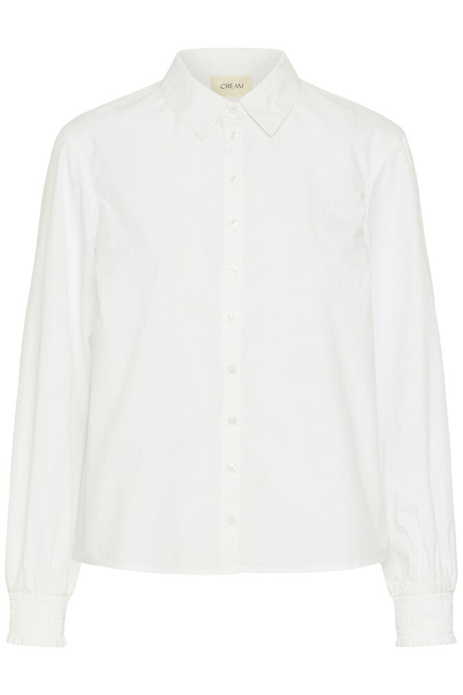 Cream Linna Shirt - Snow White
