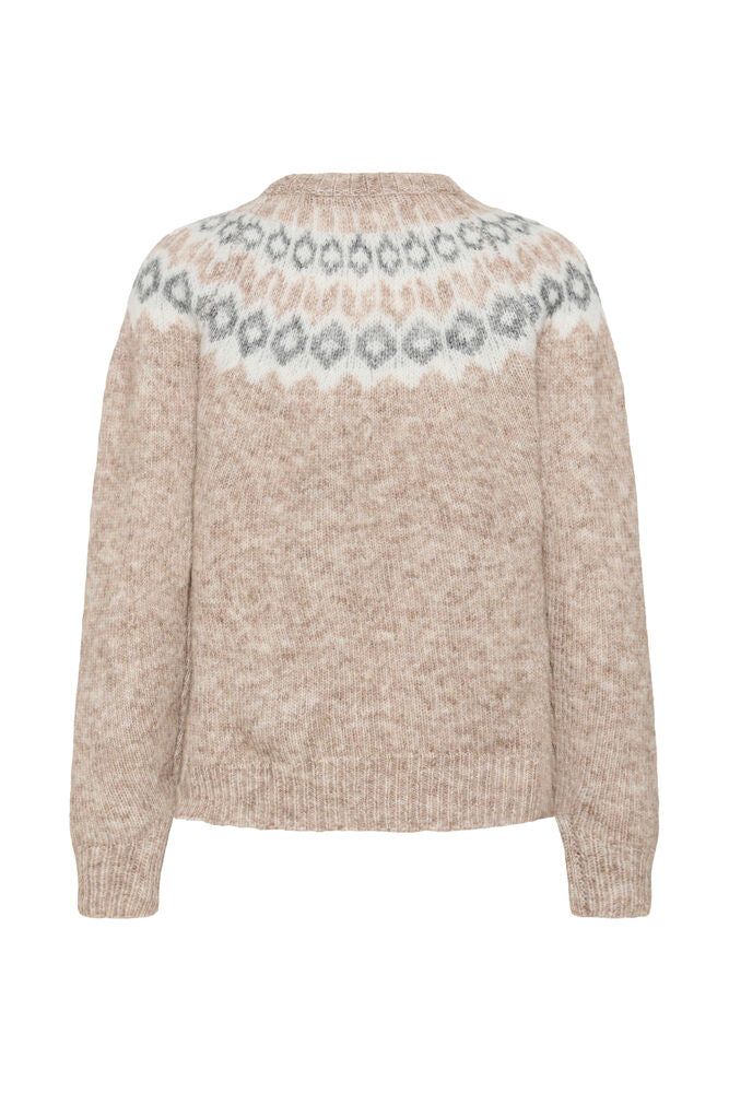 Kaffe Berta Pullover - Beige Melange