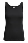 Kaffe Carna Tank Top - Black Deep