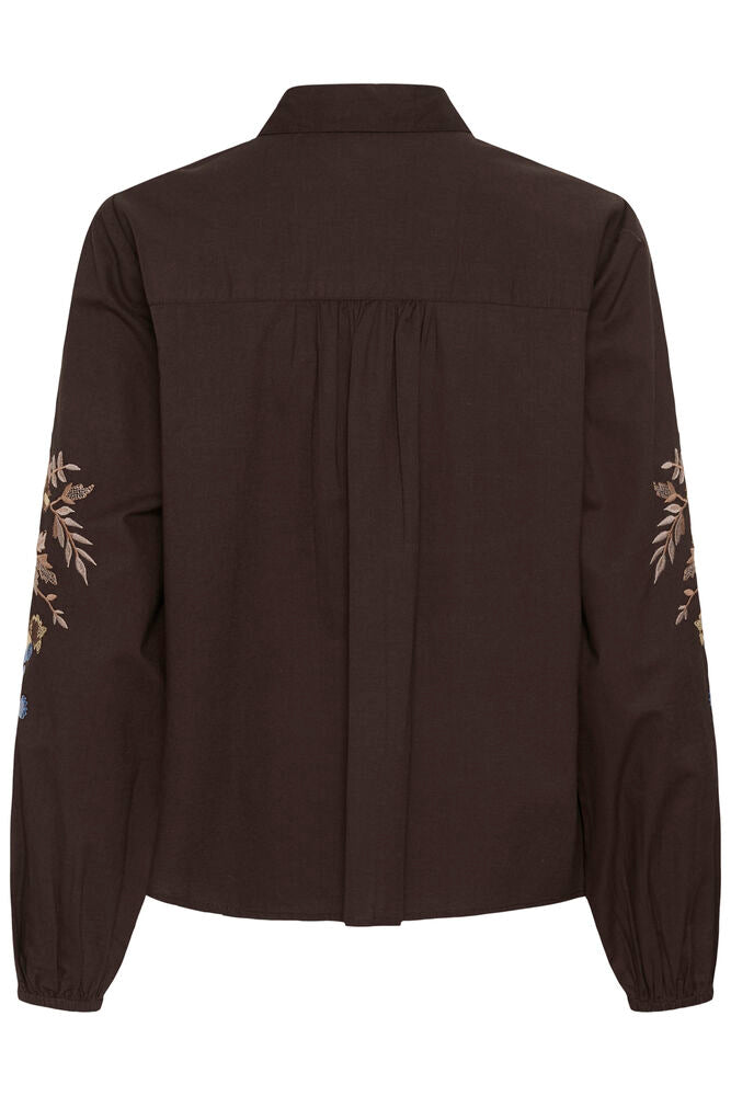 Cream Peona Shirt - Java