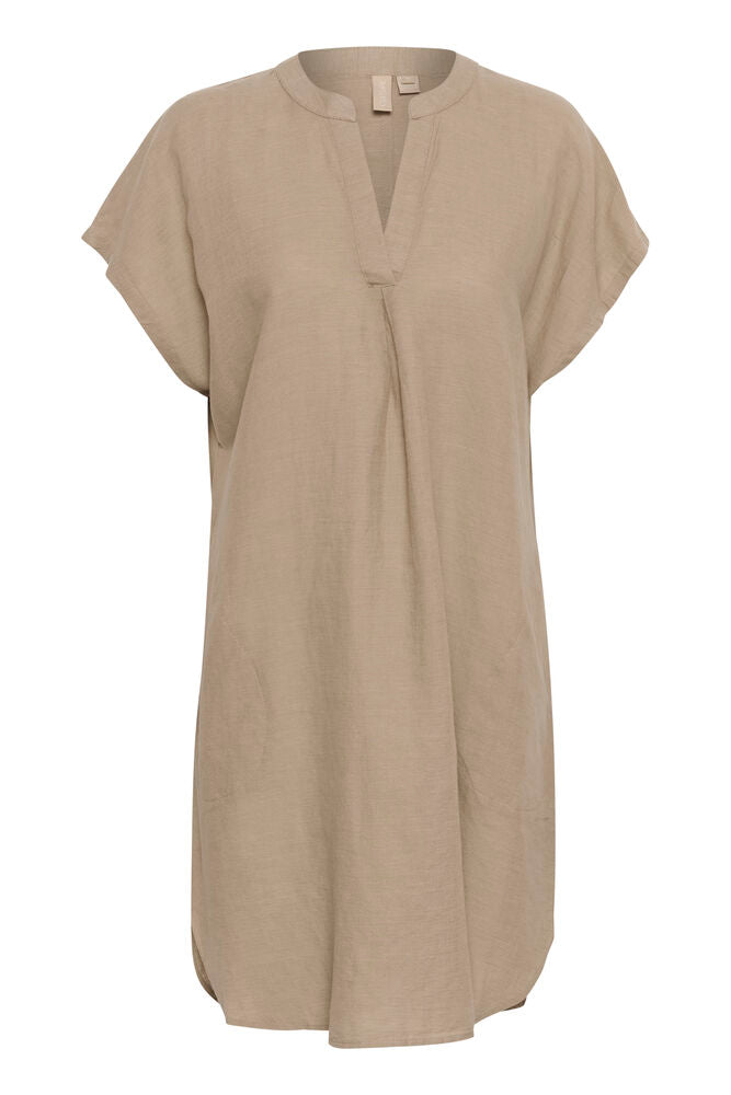 Culture Azemina Short Kaftan Dress - Dune