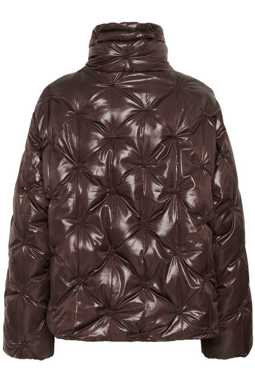 Cream Drakie Short Jacket - Coffee Bean