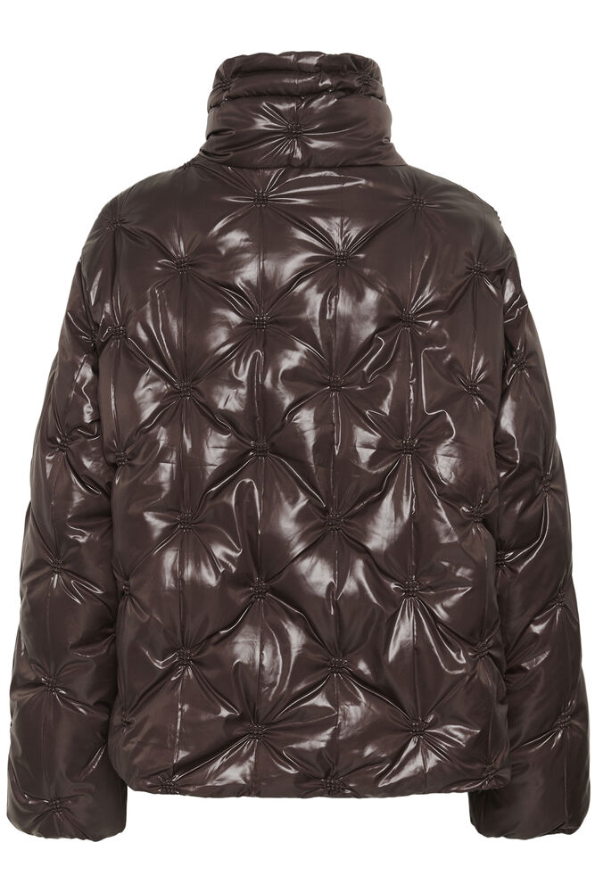 Cream Drakie Short Jacket - Coffee Bean