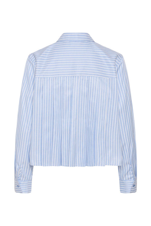 Culture Manga Shirt - Blue/White Stripe