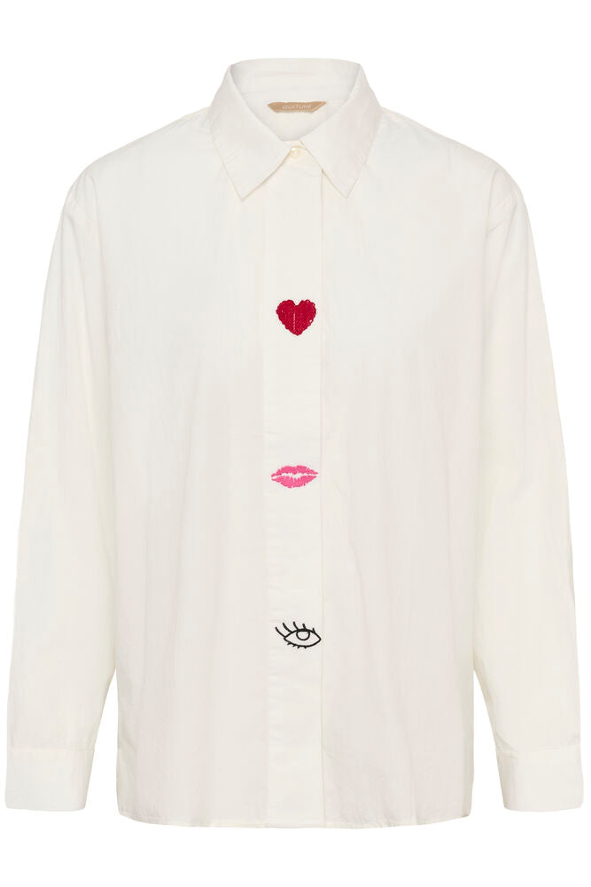 Culture Odette Shirt - Spring Gardenia