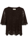 Cream Baja SS Blouse - Java