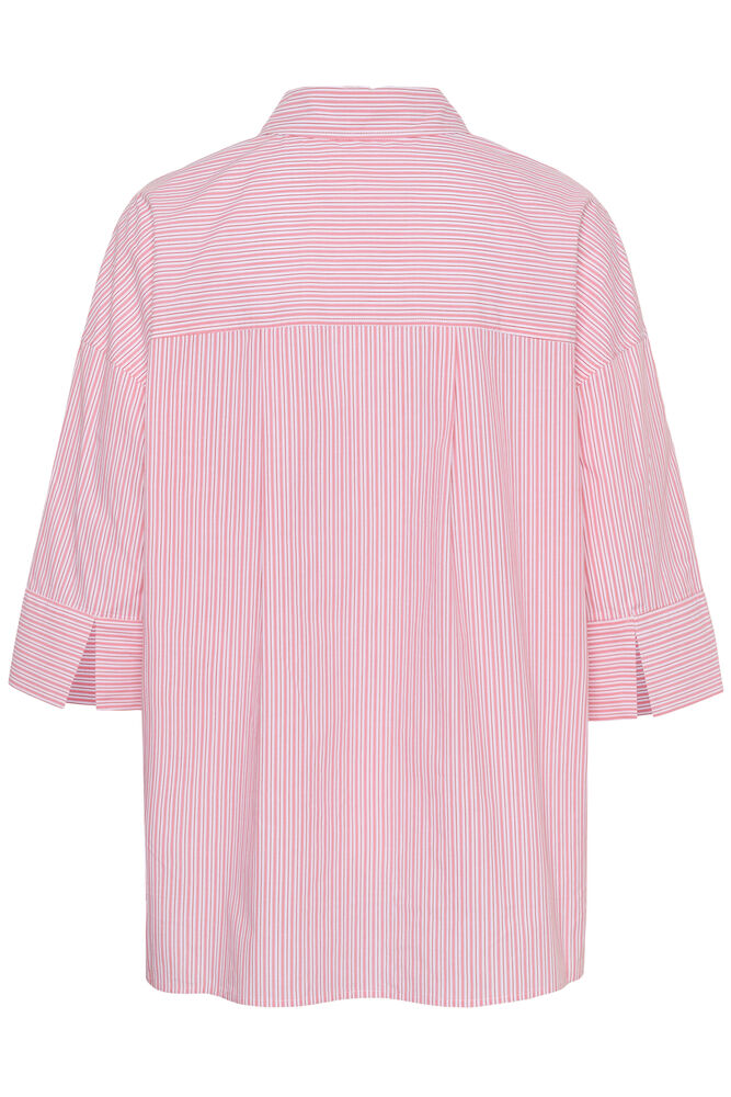 Culture Mimi Shirt - Pink/Red Stripe