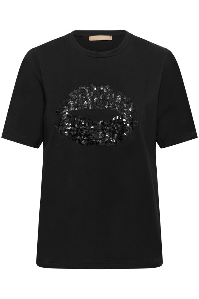 Culture Bree Gith Sequin T-shirt - Meteorite
