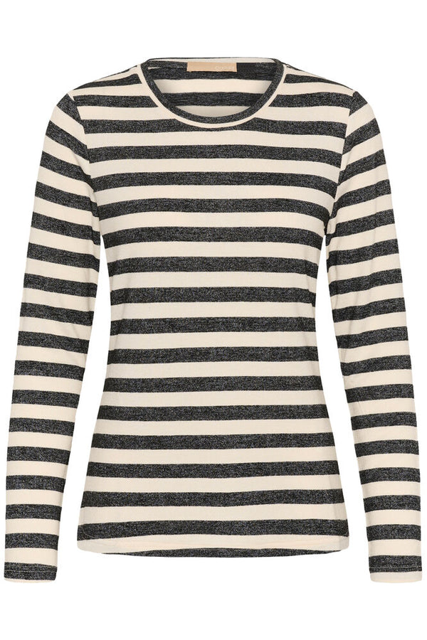 Culture Cat Alexandra LS Oneck - Black/Whitecap