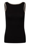 Kaffe Carna Top - Black Deep