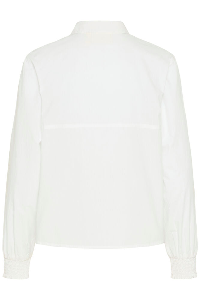 Cream Linna Shirt - Snow White
