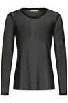 Culture Laya Mesh Blouse - Black