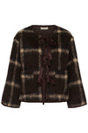 Cream Annica Jacket - Java Check