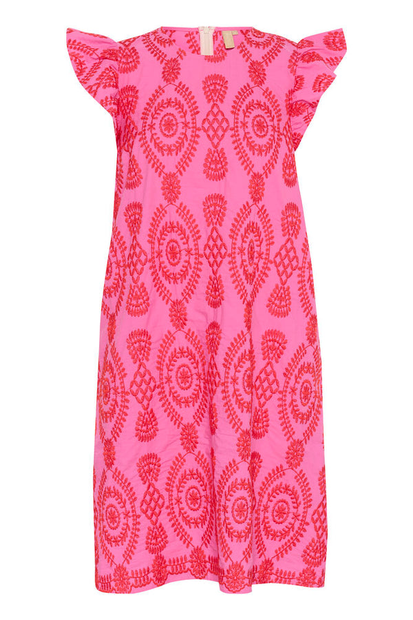 Culture Tia Balini Sleeveless Dress - Fuchsia Pink