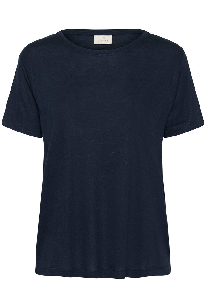 Kaffe Maria T-Shirt - Midnight Marine