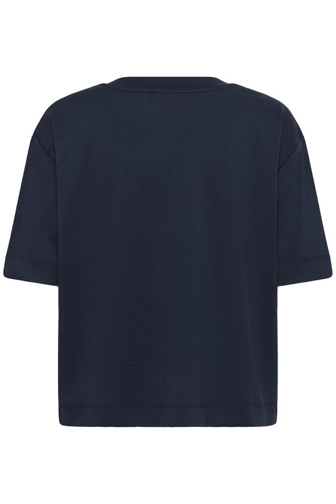 Kaffe Annie T-shirt - Midnight Marine