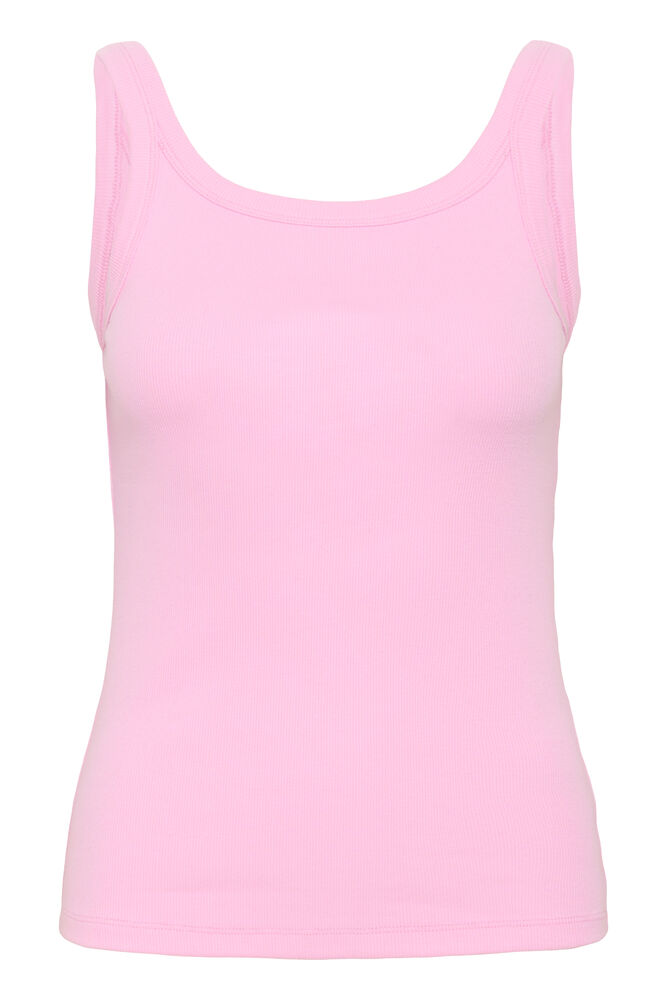 Kaffe Carna Tank Top - Pink Frosting