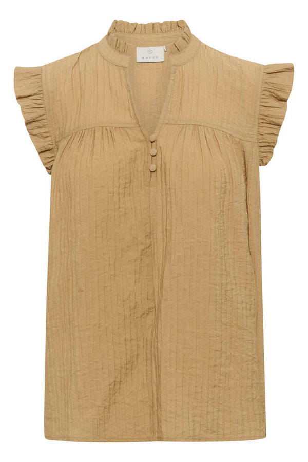 Kaffe Liany Via Blouse - Starfish