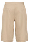 Cream Gia Bermuda Shorts - Feather Grey