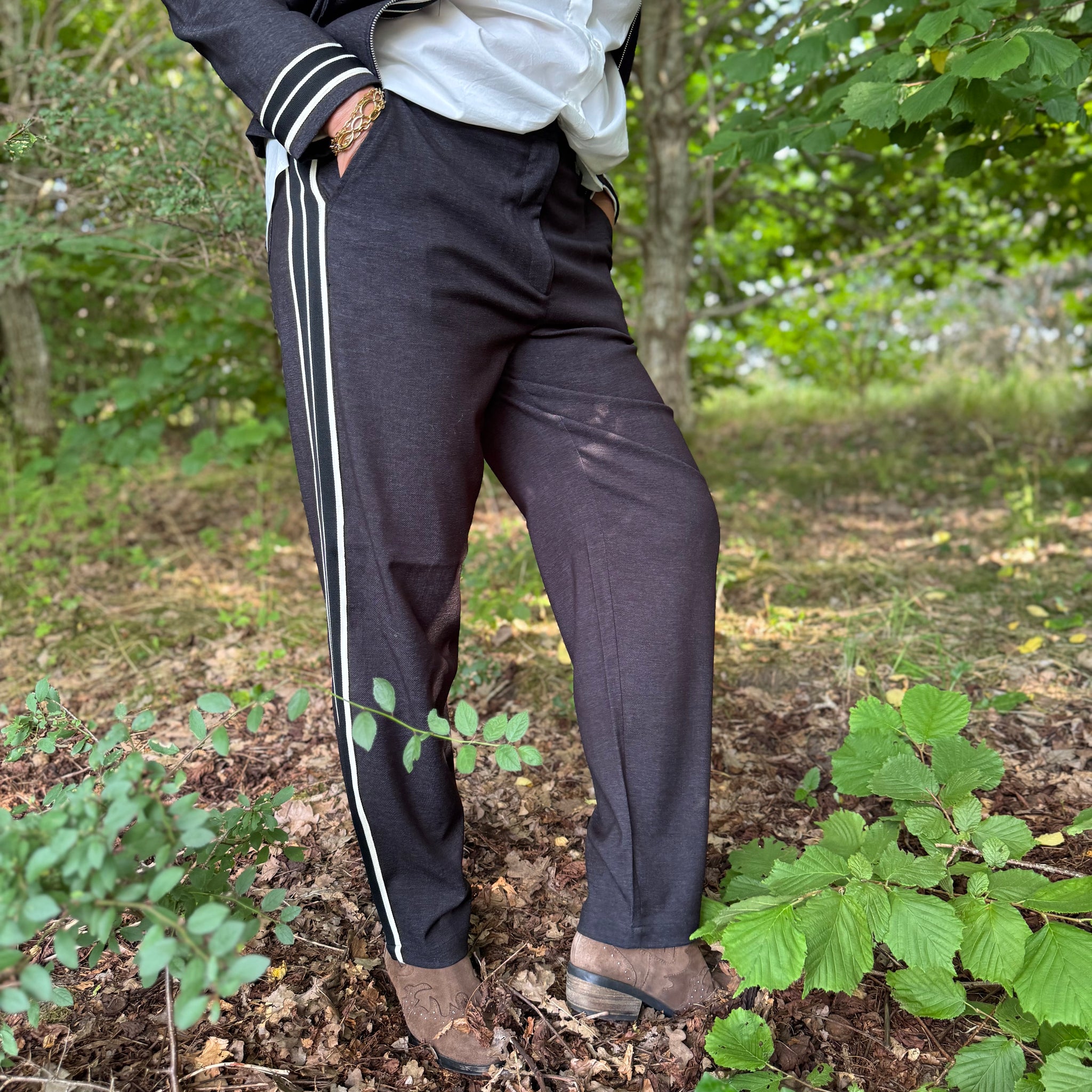 Costa Mani Madonna Pant - Black Stripe