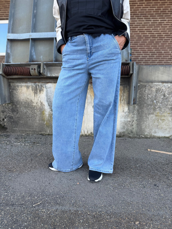 Cream Visti Pant - Cleveland Light Blue Denim