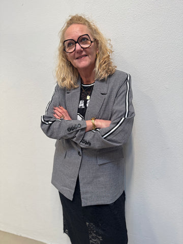 Kaffe Ramona Blazer - Grey Melange