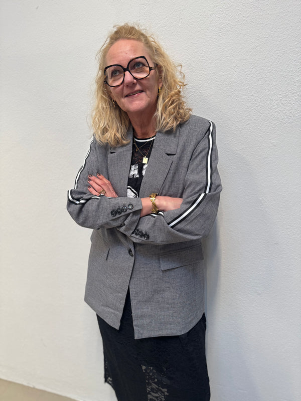 Kaffe Ramona Blazer - Grey Melange