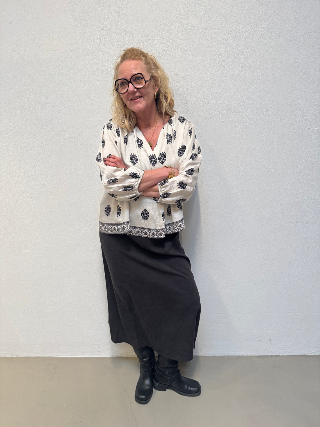 Costa Mani Cosmos Shirt - Black