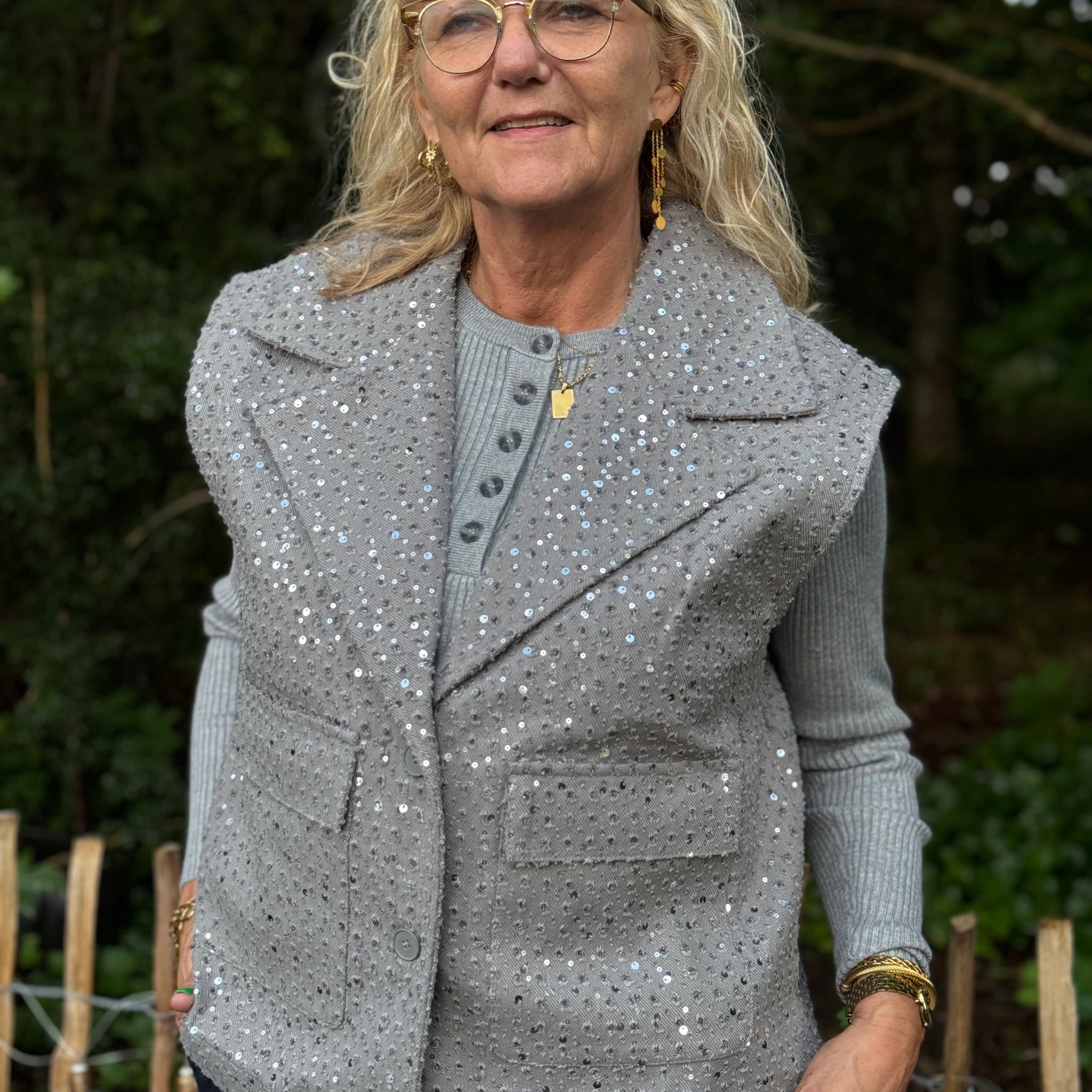 Nü Denmark Aston Vest - Grey