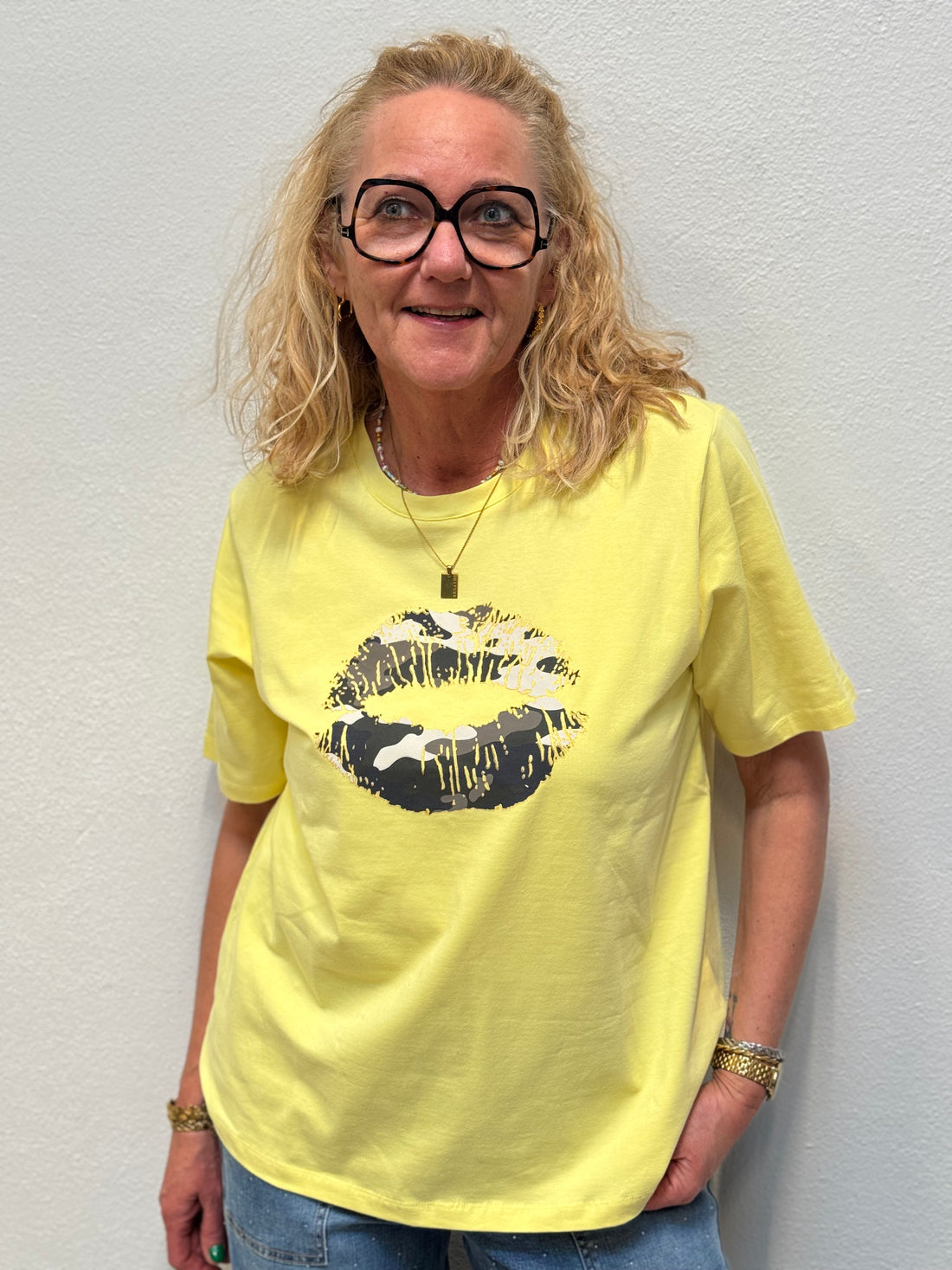 Culture Dorit Gith T-shirt - Lemon Meringue