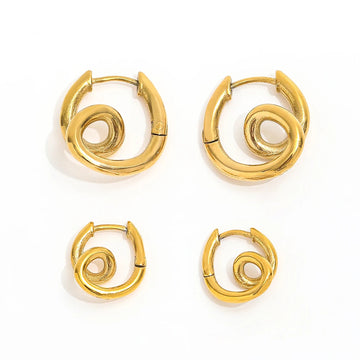 Dina Spiral -korvakorut 18K Gold County