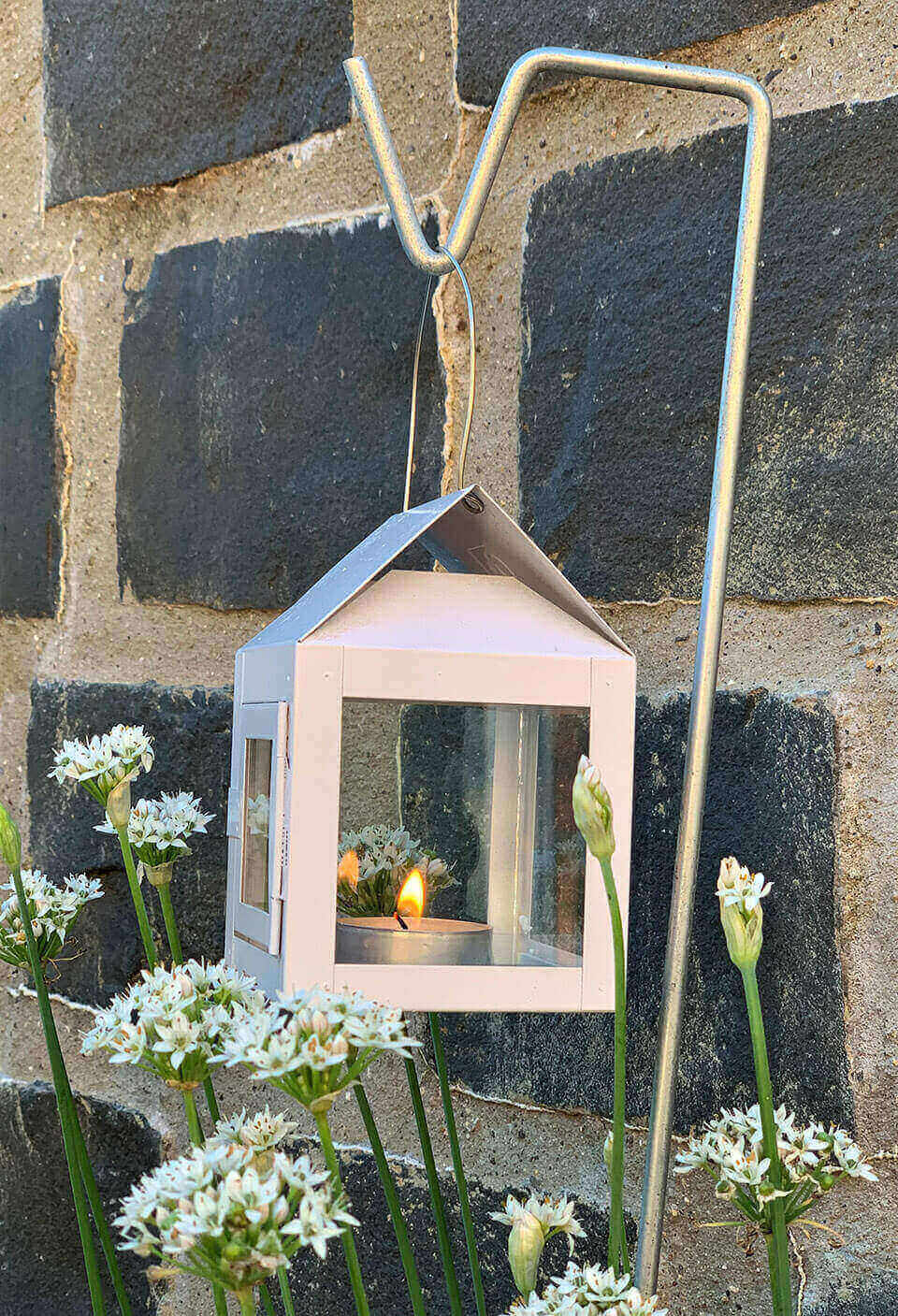 A2 Living Spyd til Små Lanterner - Galvaniseret